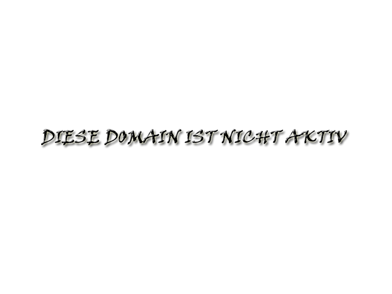 Domain nicht aktiv